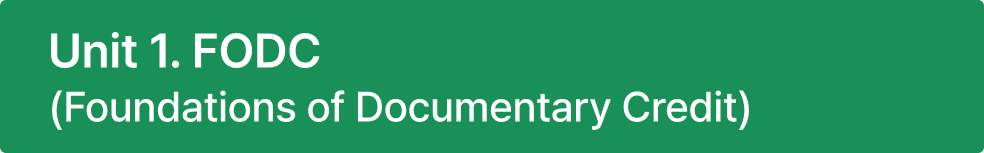 Unit 1. FODC 